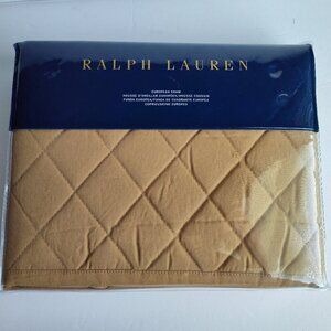 Ralph Lauren Cromwell Modern Equestrian Carmel European Sham